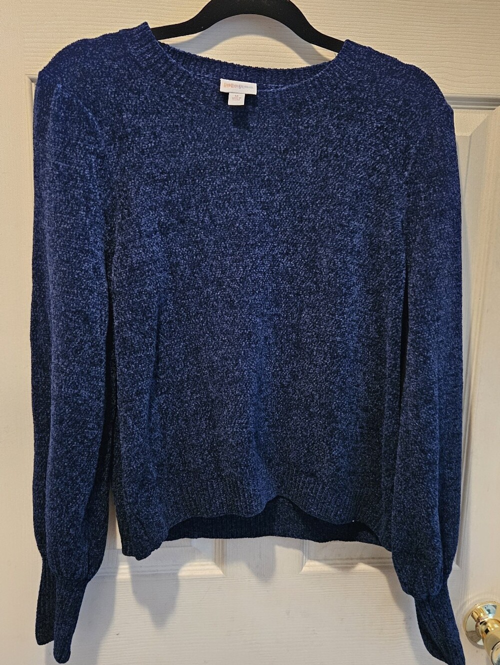 LuLaRoe Piper Sweater with Balloon Sleeves Soft Size Medium NWOT